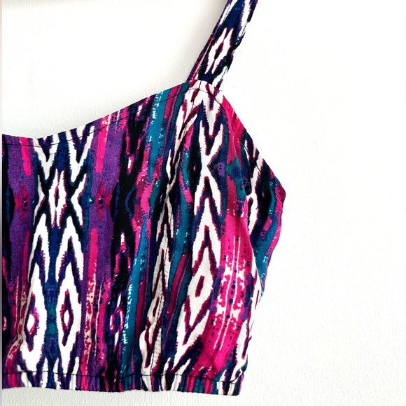 Forever 21 Boho Inspired Kilim Pattern Top - size small - Picture 4 of 6